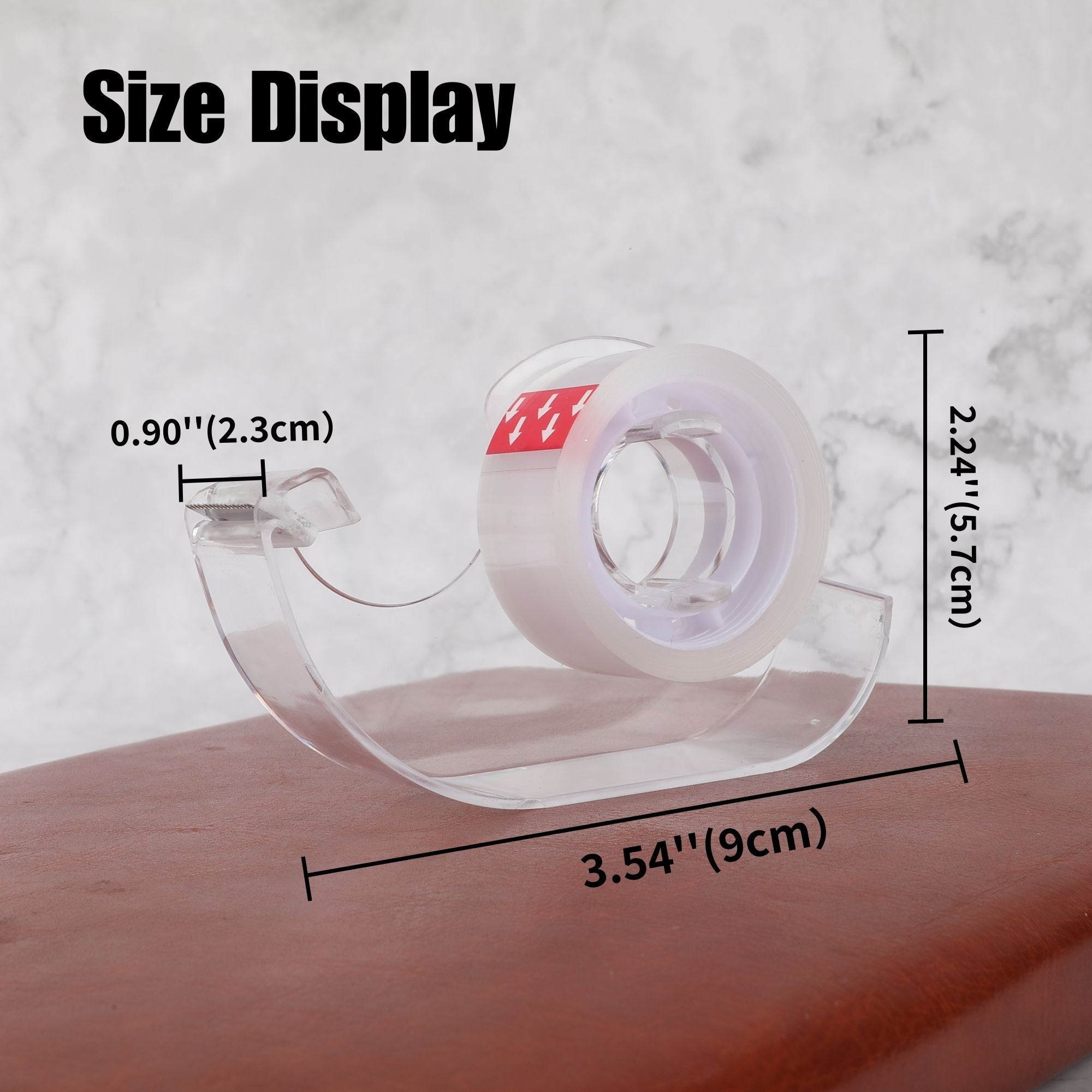 3/4" X 500" Transparent Tape (3/Pack)