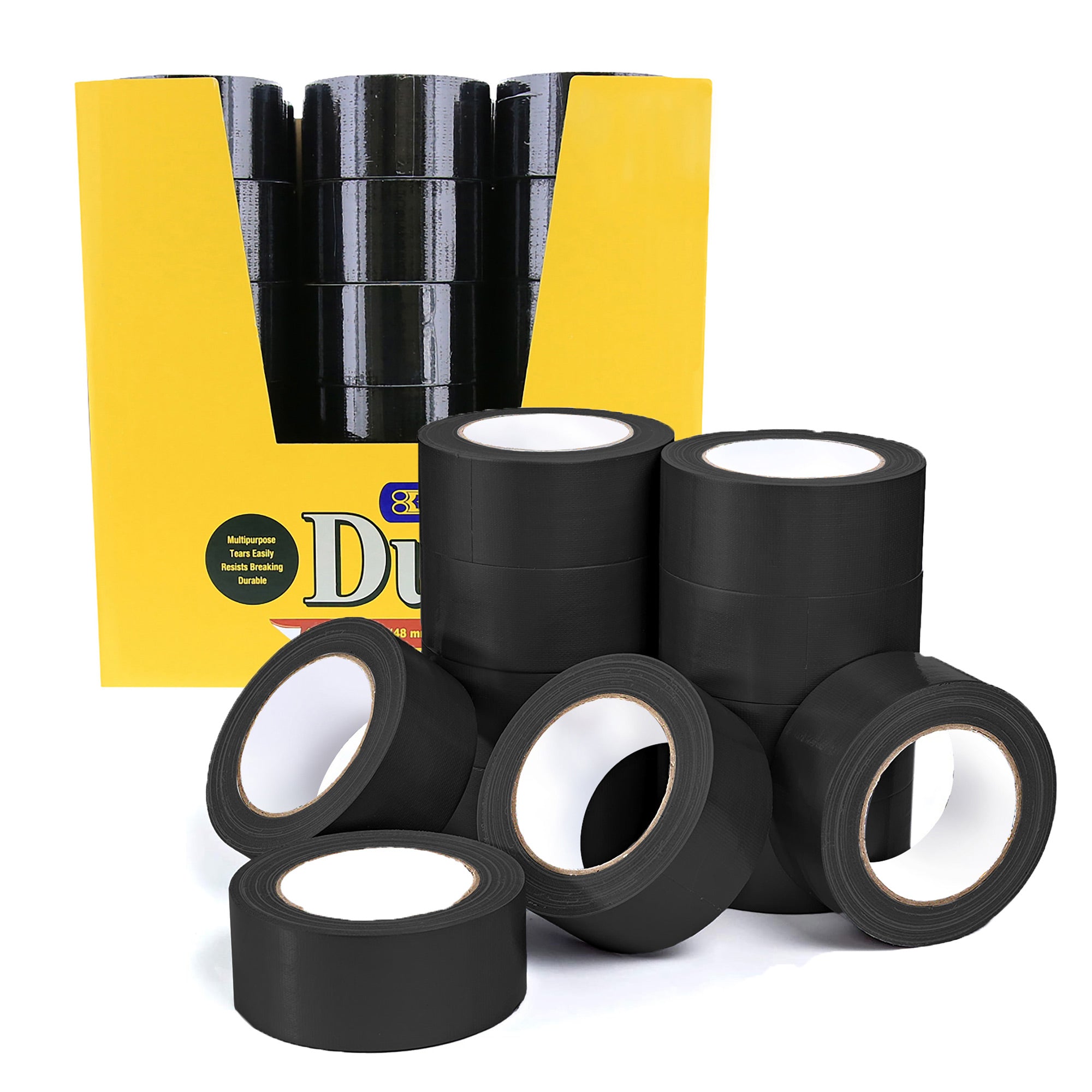 Black Duct Tape, 1.88 in x 10 Yards