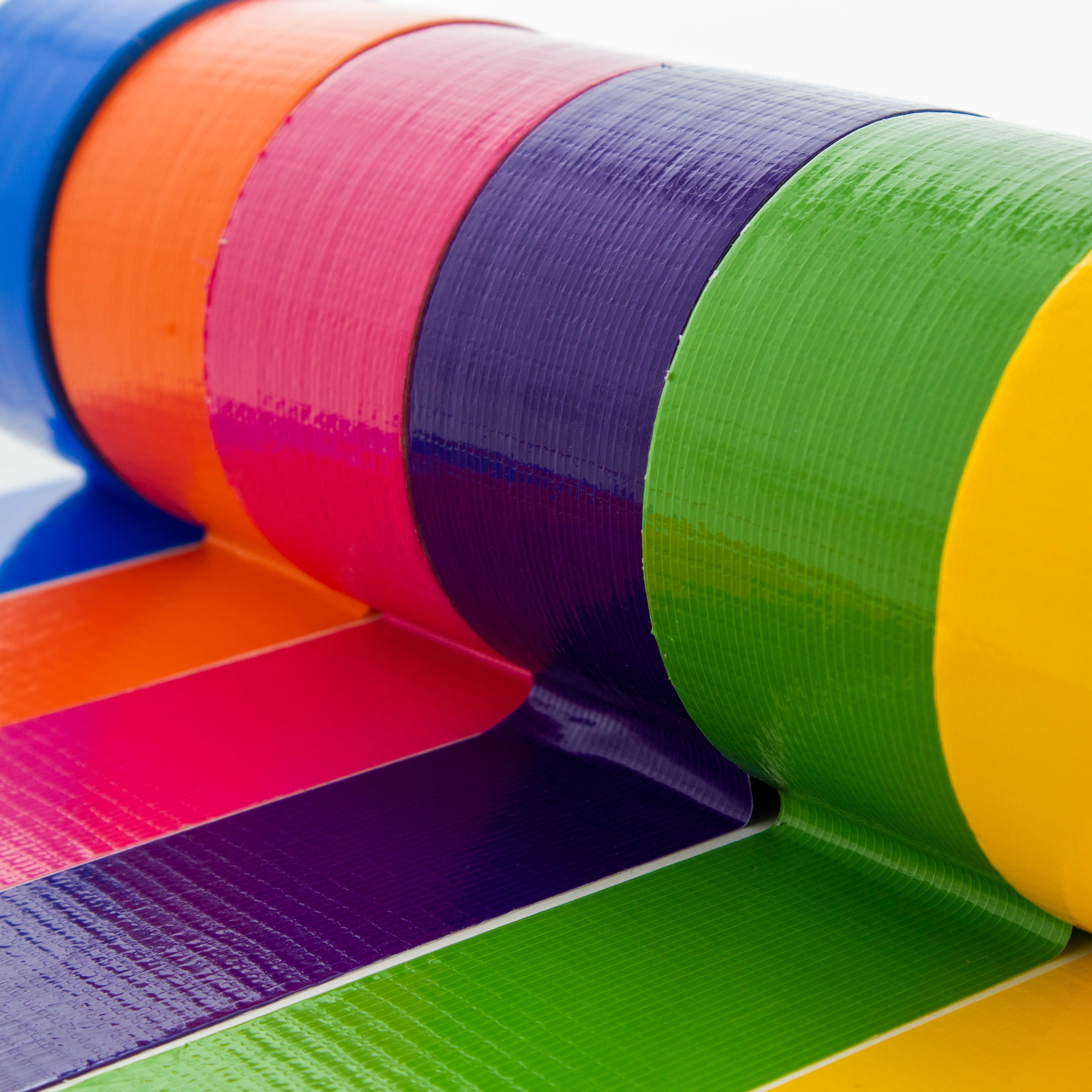 Fluorescent Colored Duct Tape, 1-7/8" x 10 yd
