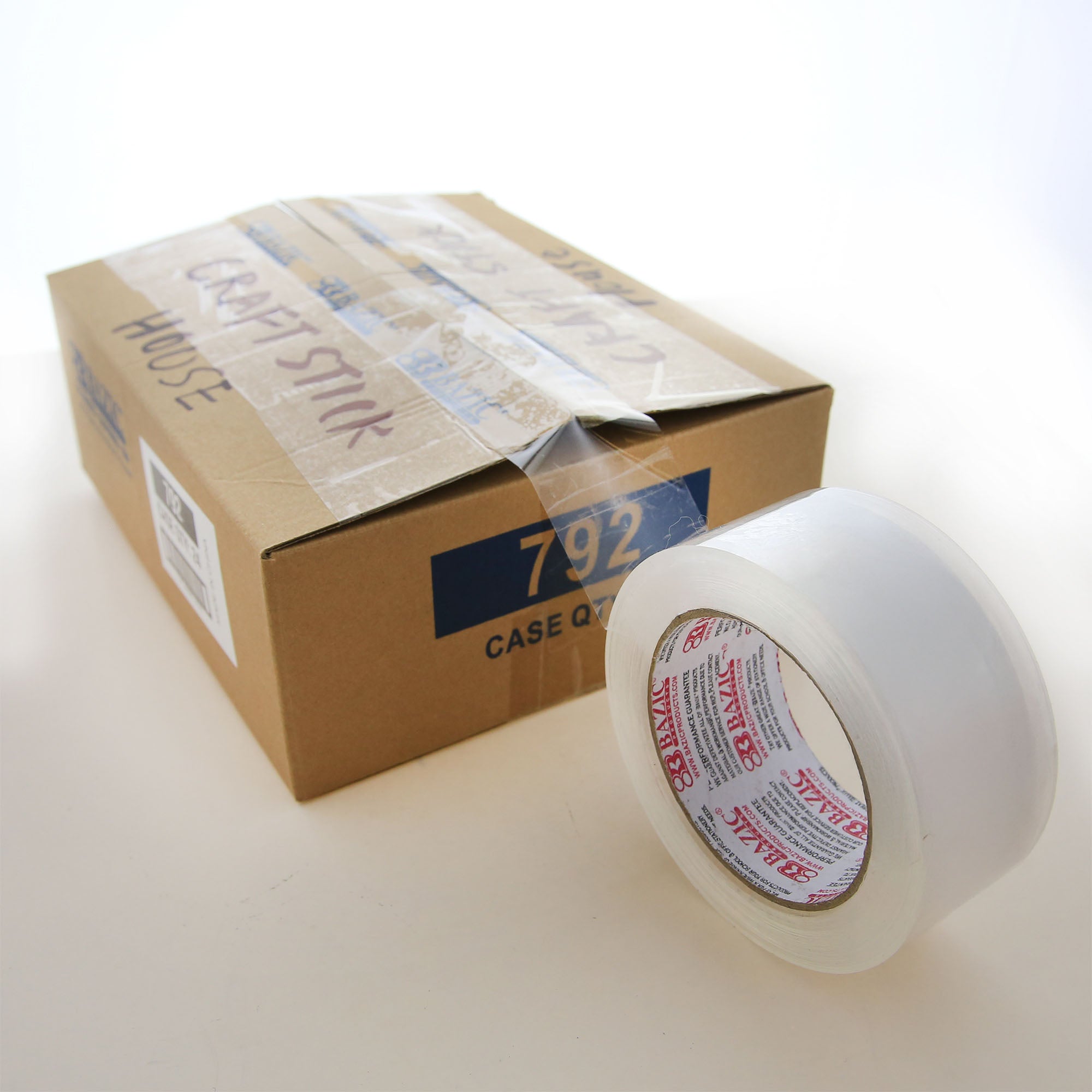 Clear Packaging Tape, 1.88 in x 109.3 Yards, 36 Rolls