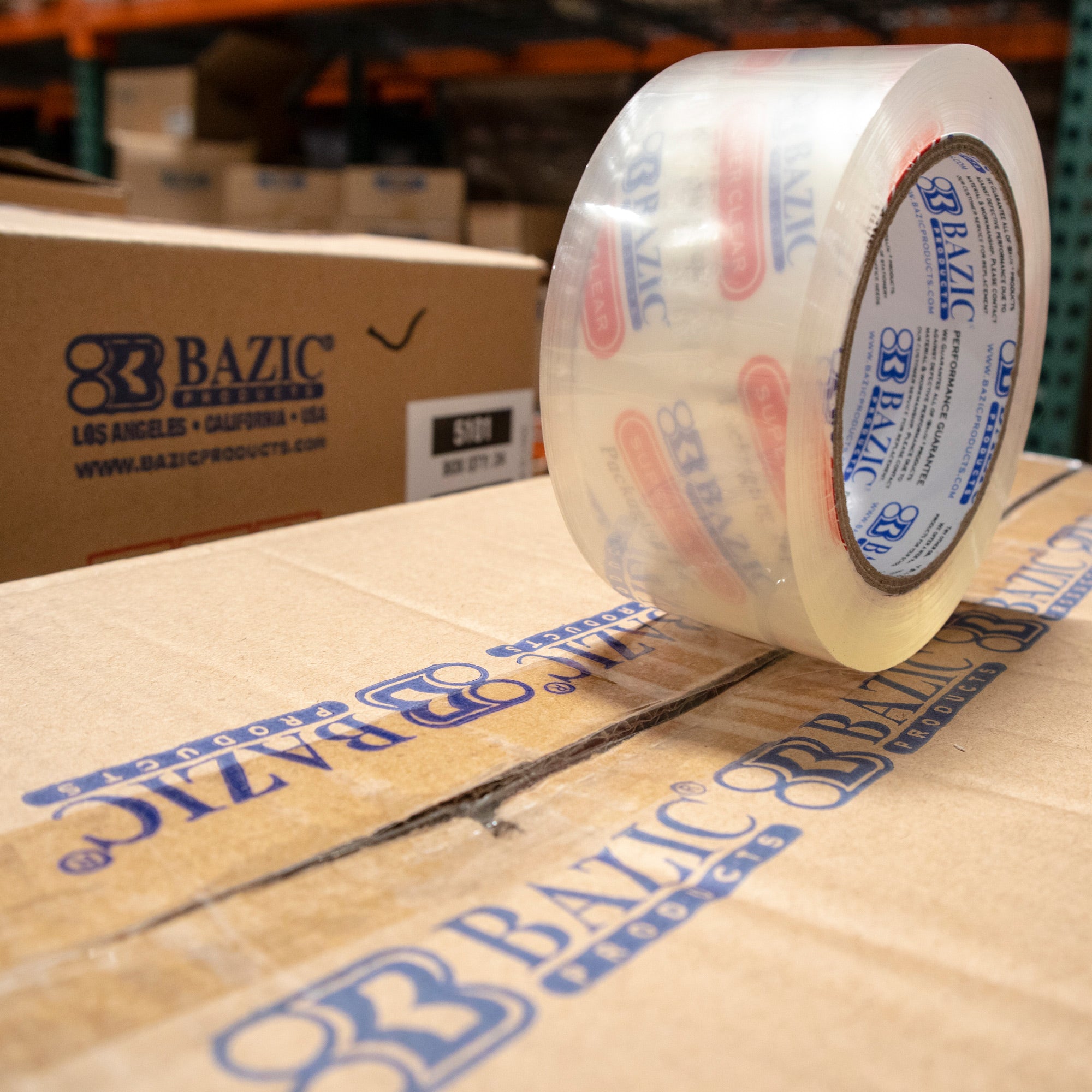 Transparent Packaging Tape, 1.88" x 109.3 yrd