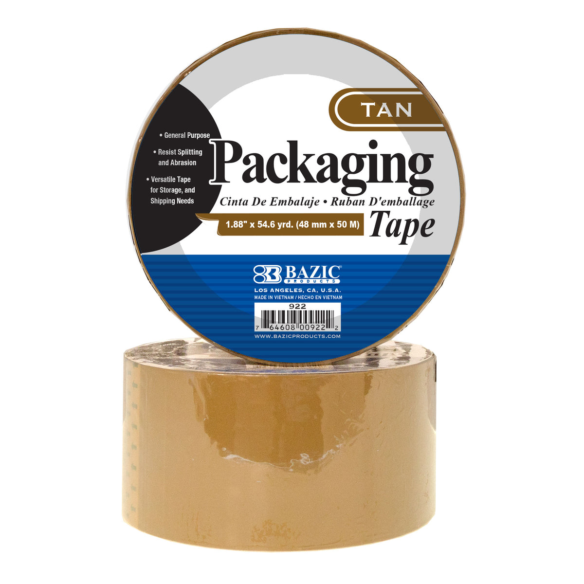 Yards Tan Packaging Tape