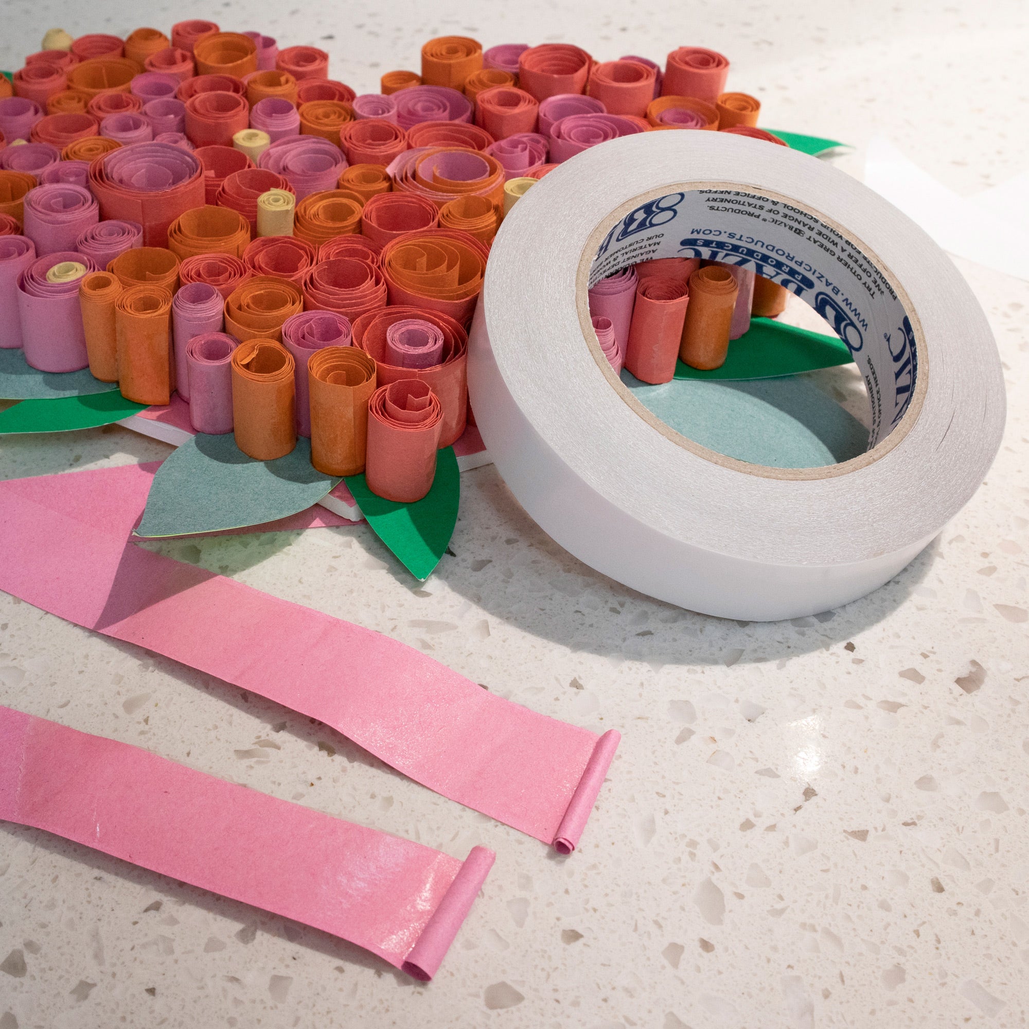 Double Sided Tape, 1" x 20 Yd.