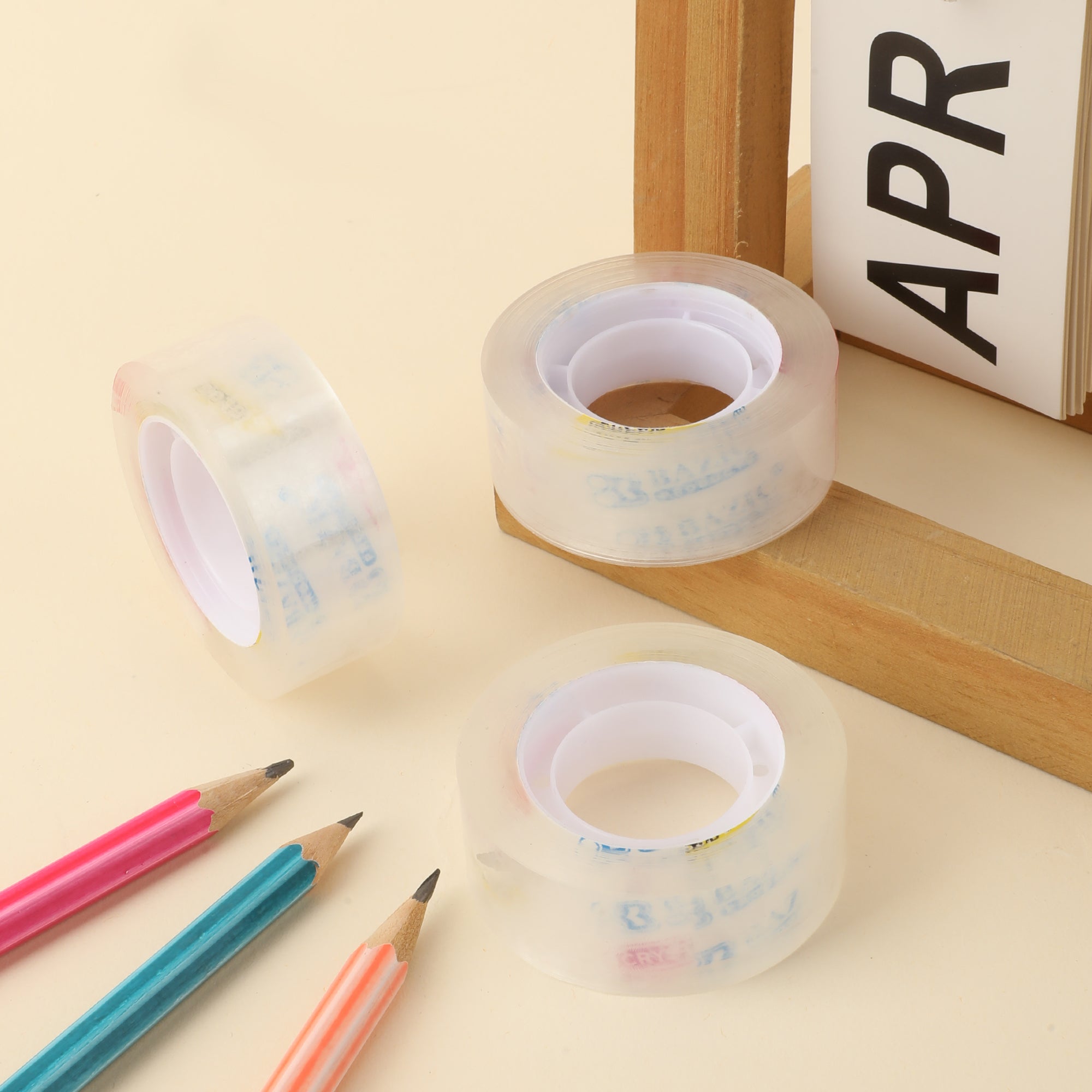 Crystal Clear Tape Refill, 3/4 in x 1000 in, 3 Rolls