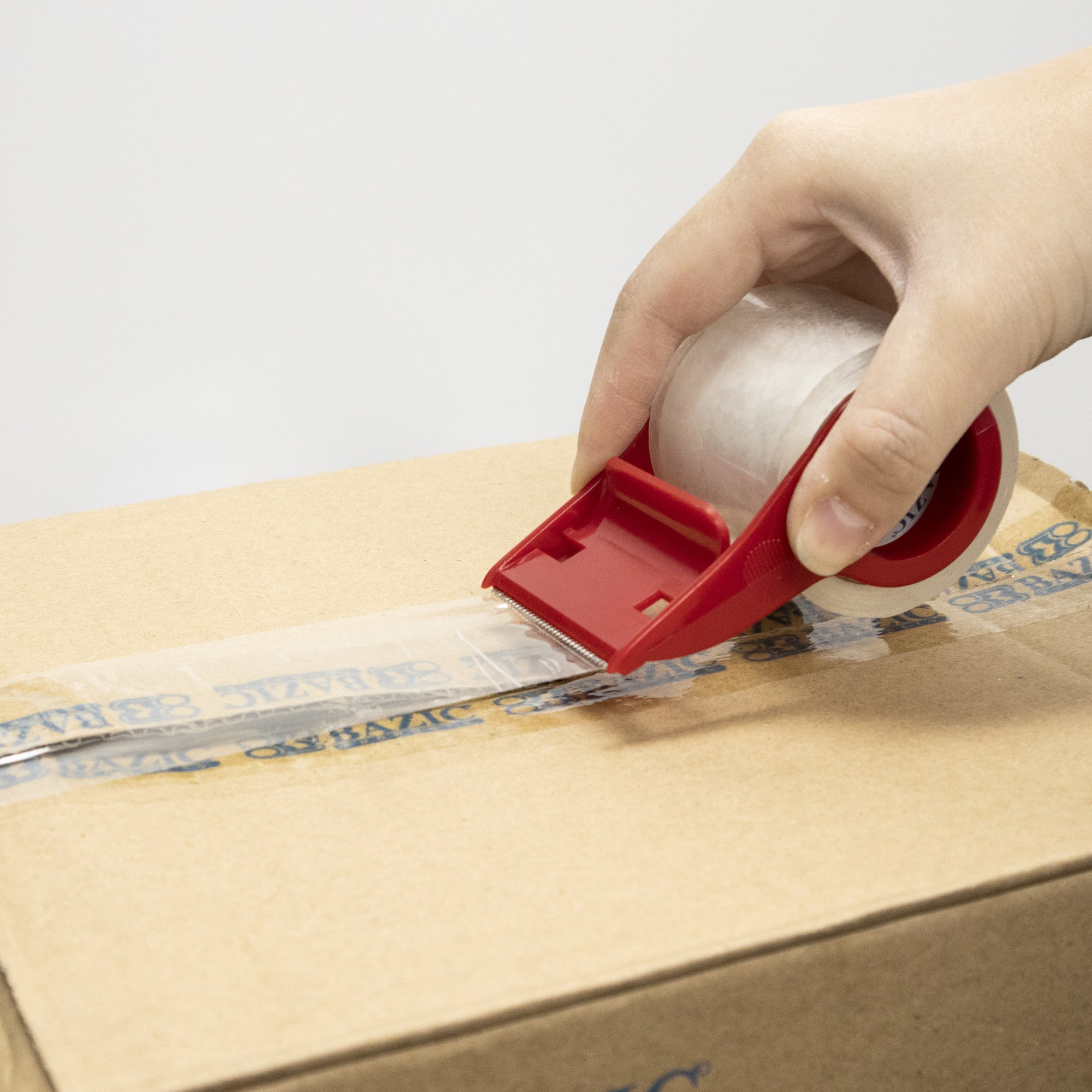 Clear Packaging Tape, 1.88 in x 800 in, With Dispenser