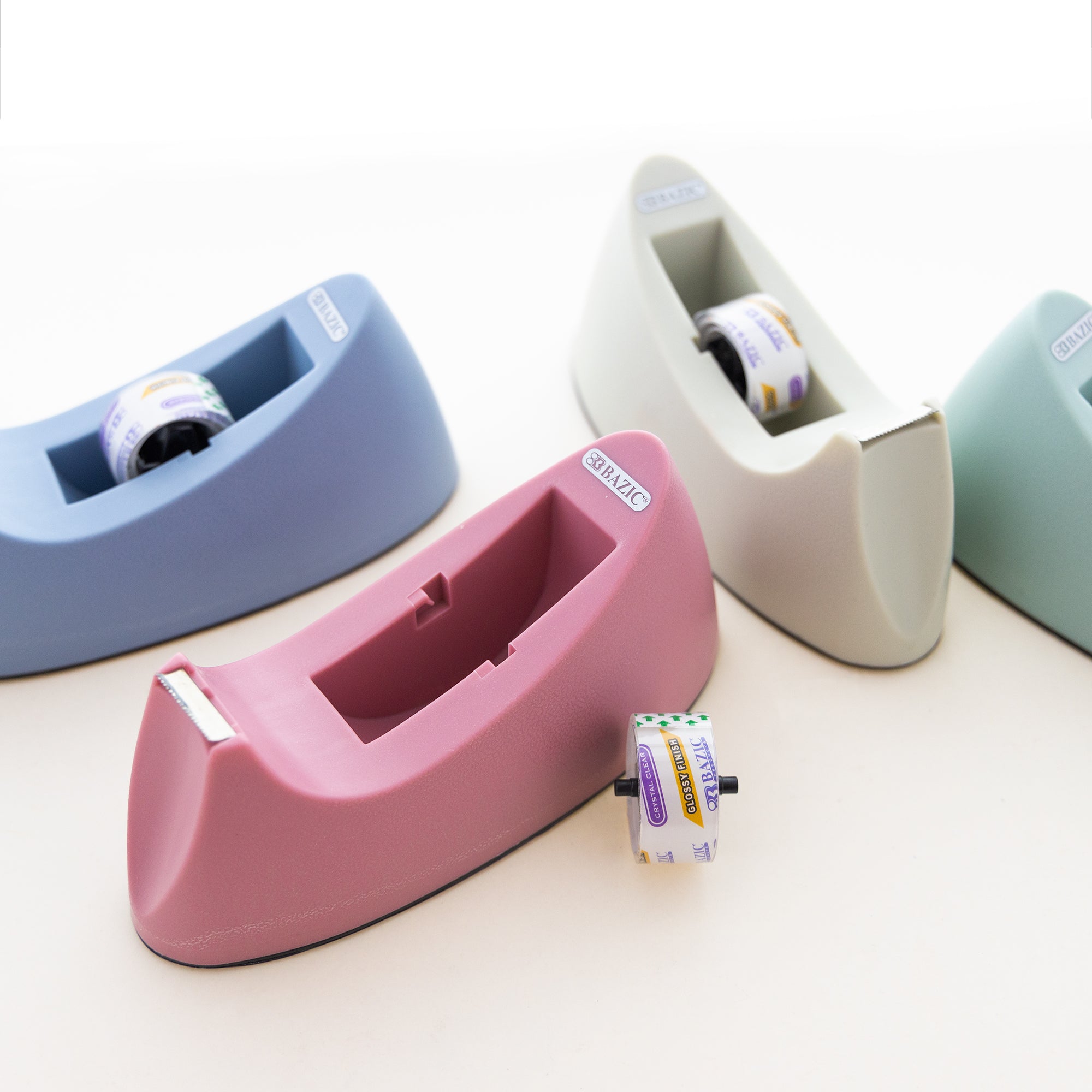 Heavy Duty Desktop Tape Dispenser, With Tape Refill