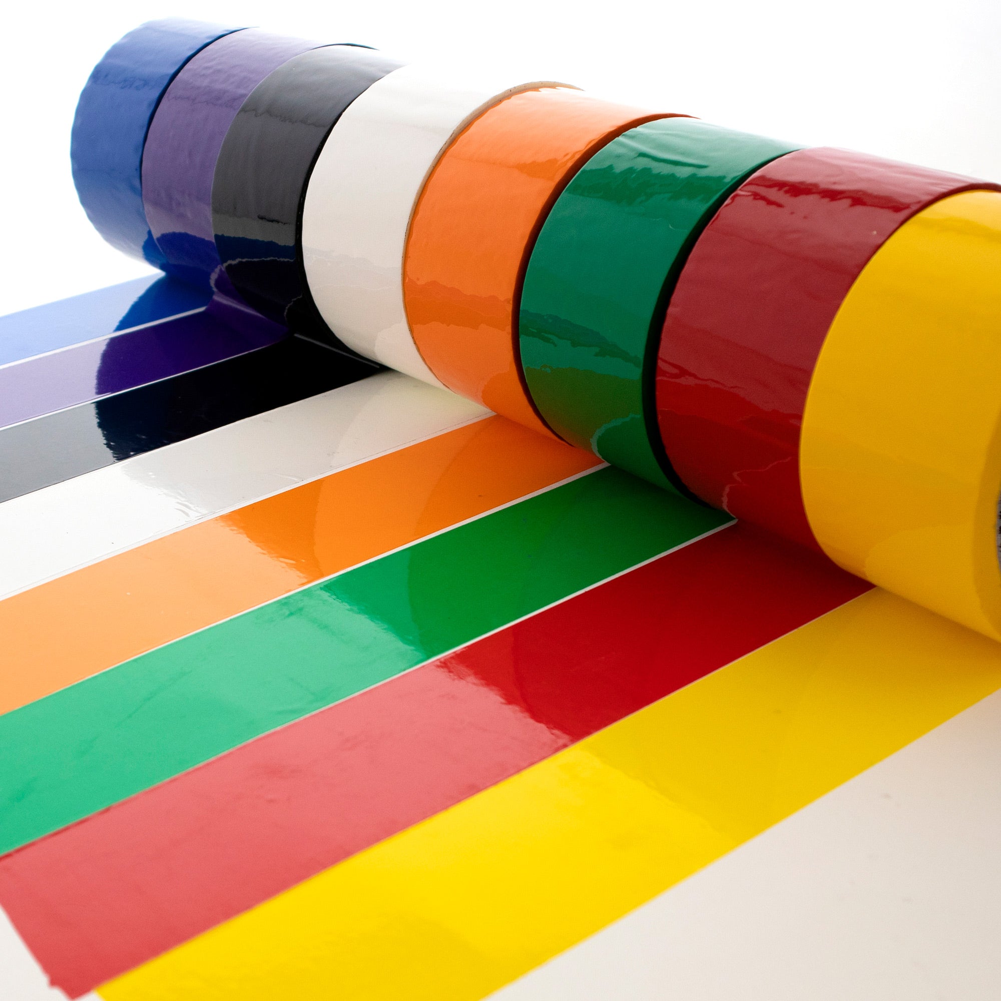 Assorted Color Packaging Tape, 1.88 in x 54.6 yd