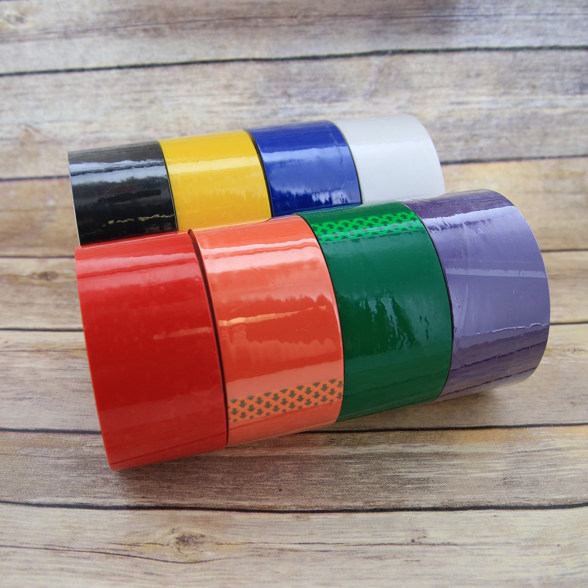 Assorted Color Packaging Tape, 1.88 in x 54.6 yd