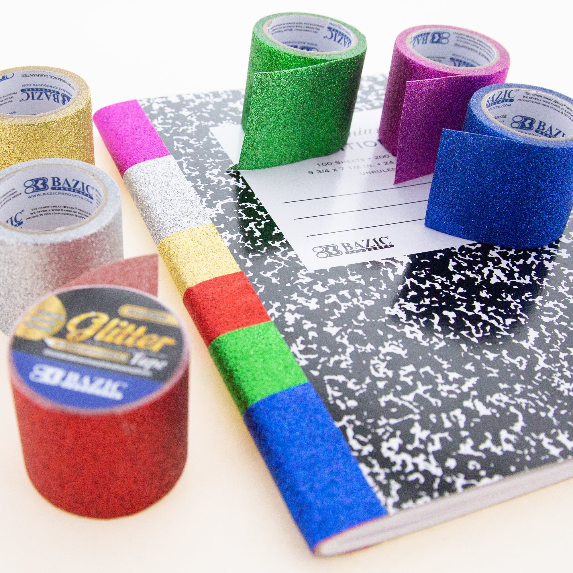 1.88" X 3 Yards Glitter Art Project Tape