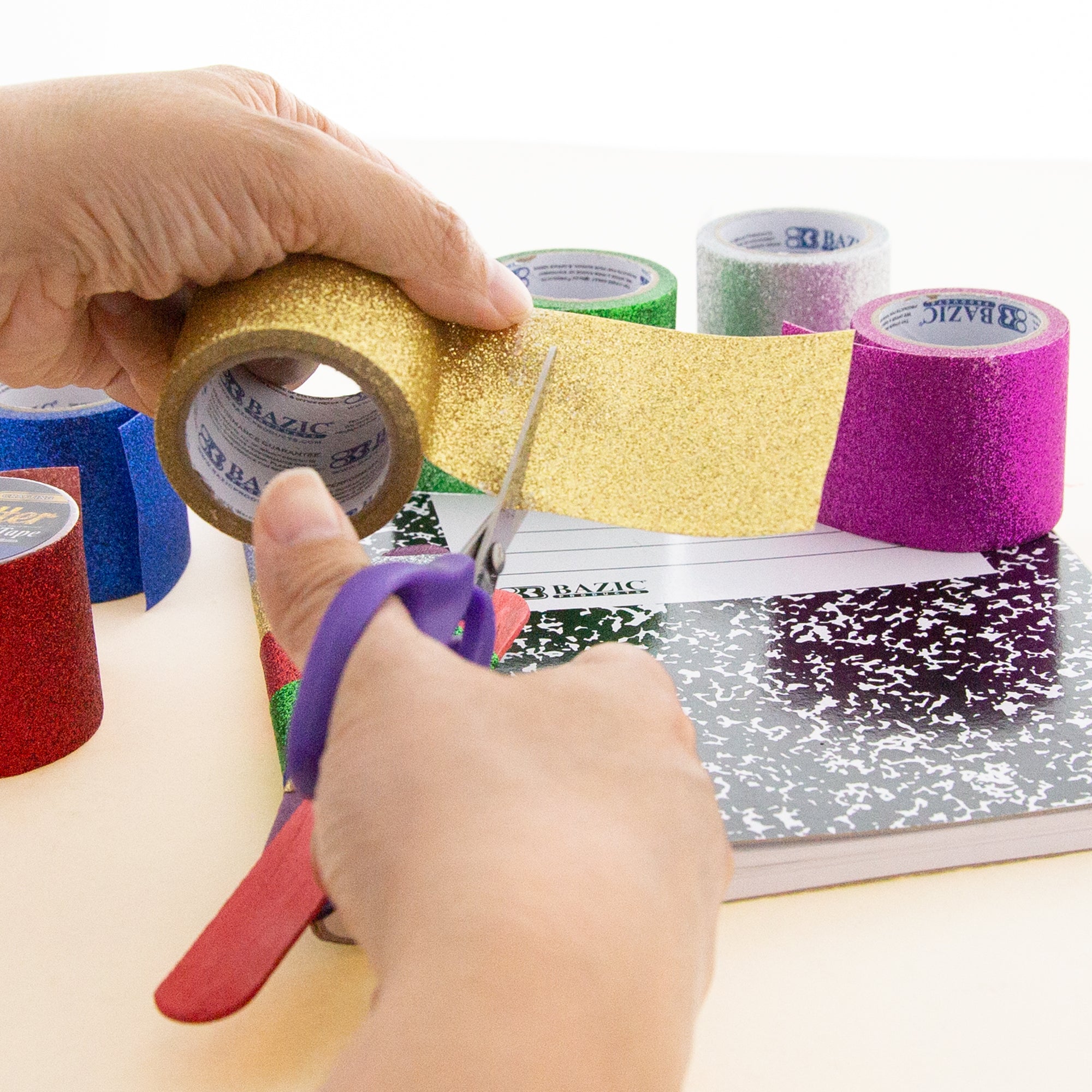 1.88" X 3 Yards Glitter Art Project Tape