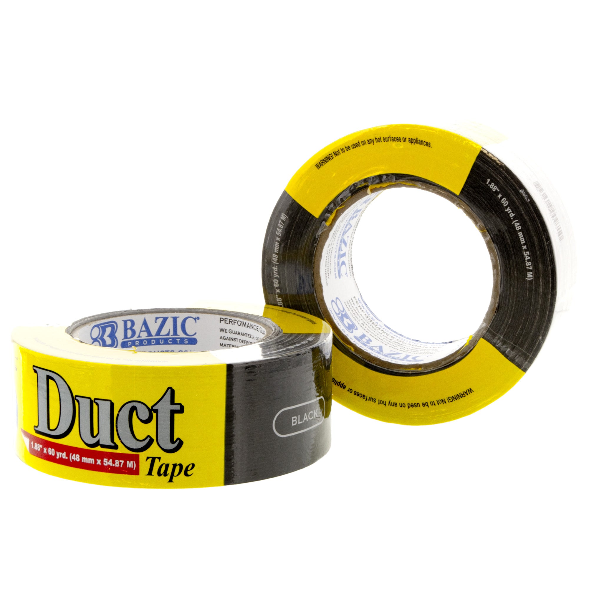 Black Duct Tape, 1.88 in x 60 Yards