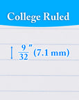 Notebook Spiral C/R 1-Subject Poly Cover 70 Ct.