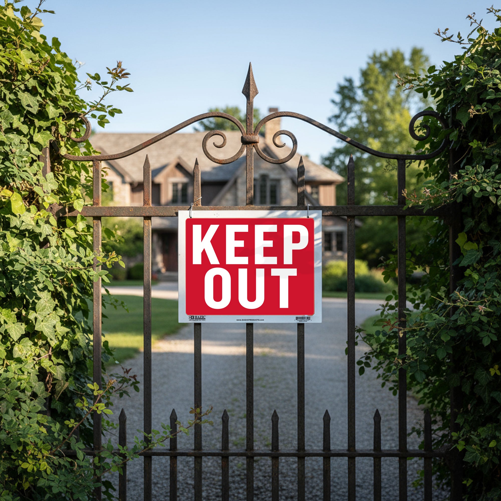 12" X 16" Keep Out Sign