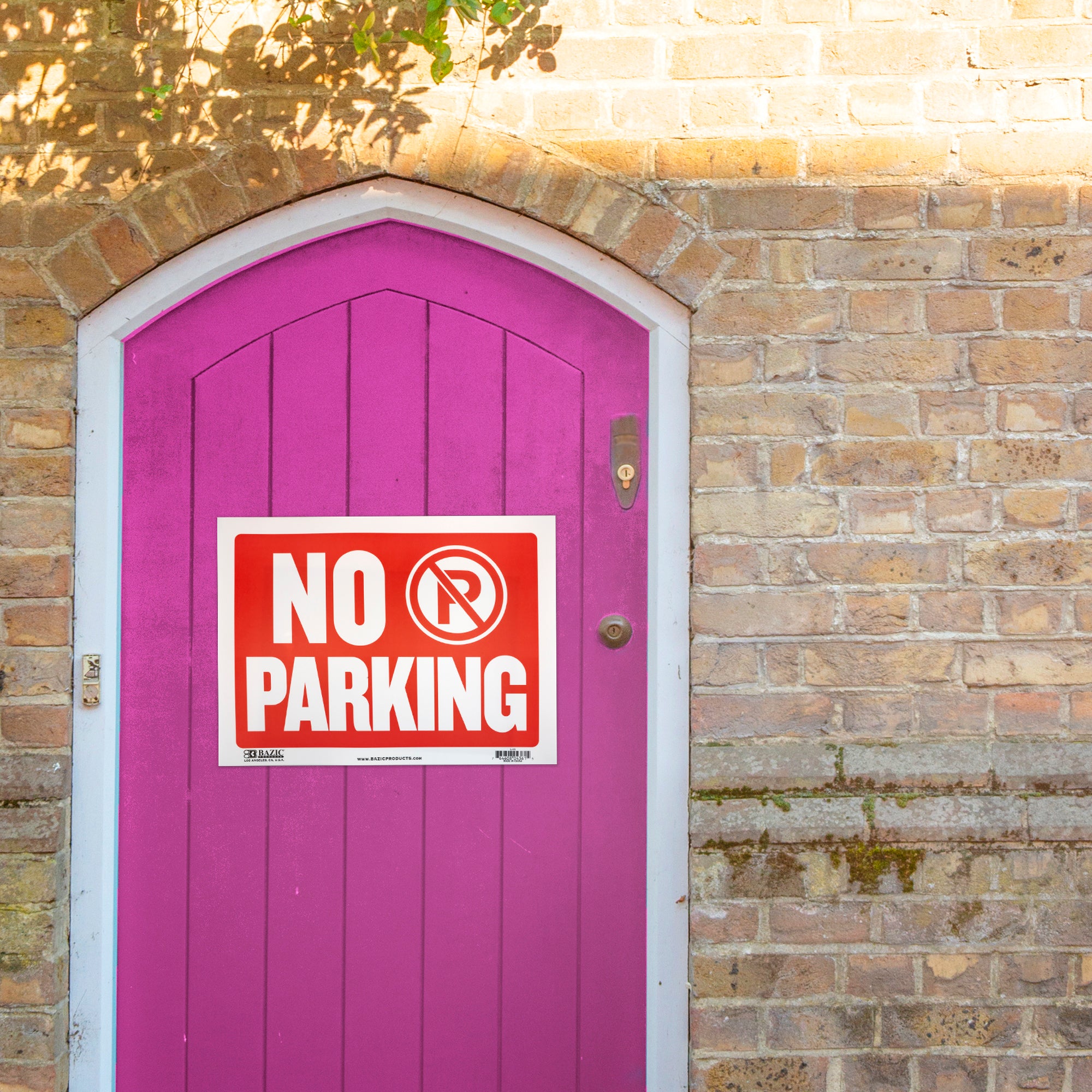 No Parking Sign, 12 x 16 in, Weather Resistant