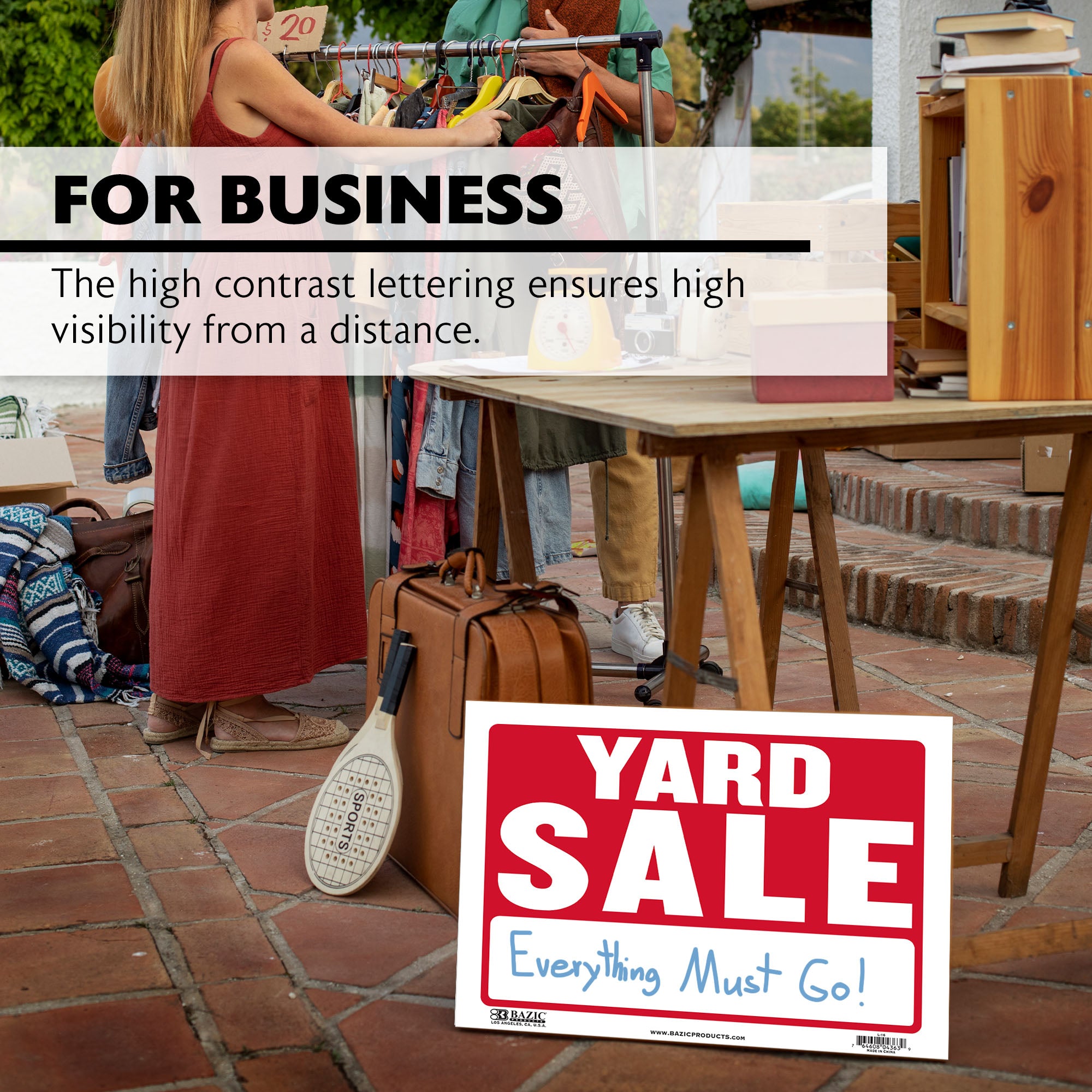 12" X 16" Yard Sale Sign