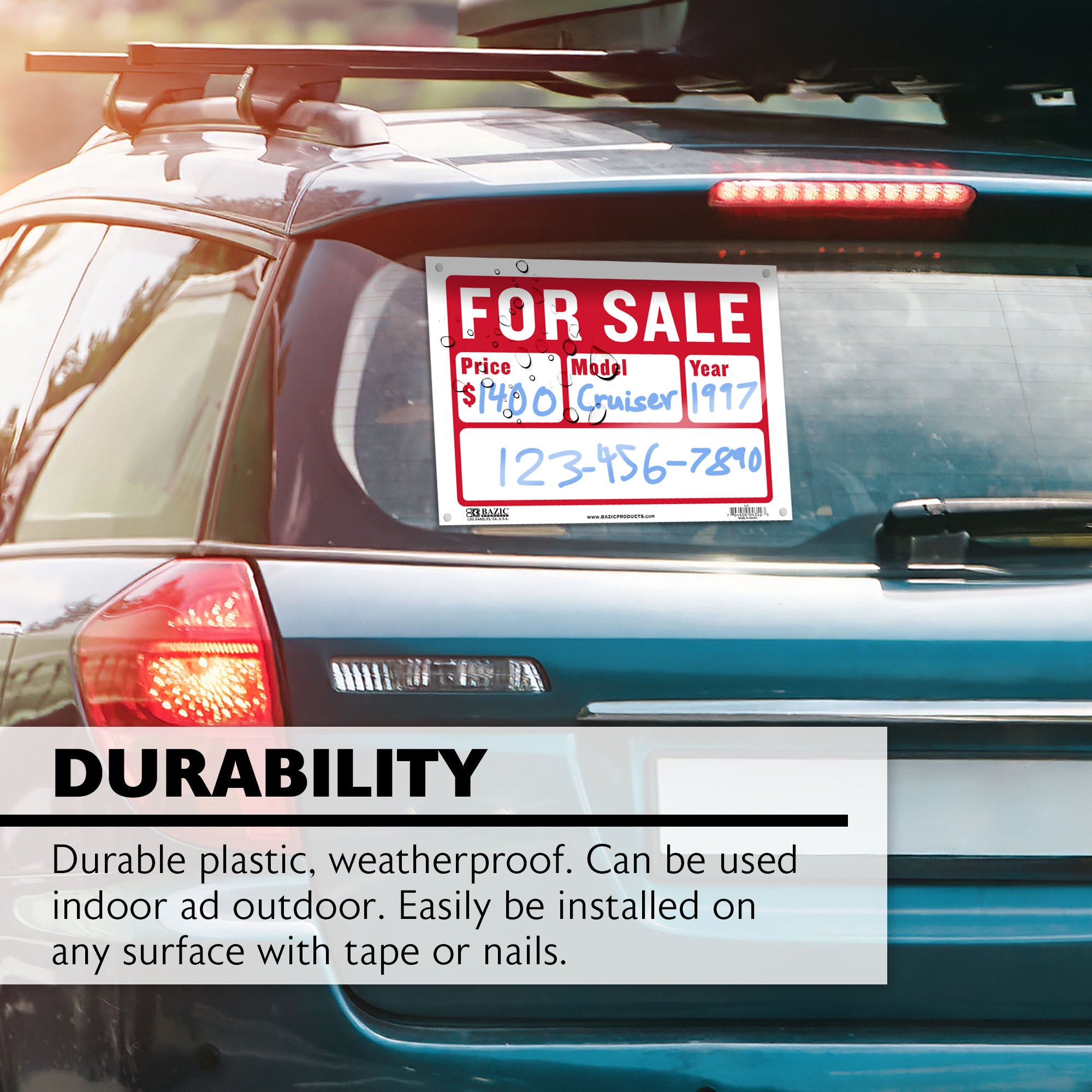 12" X 16" For Sale Sign (2-Line)