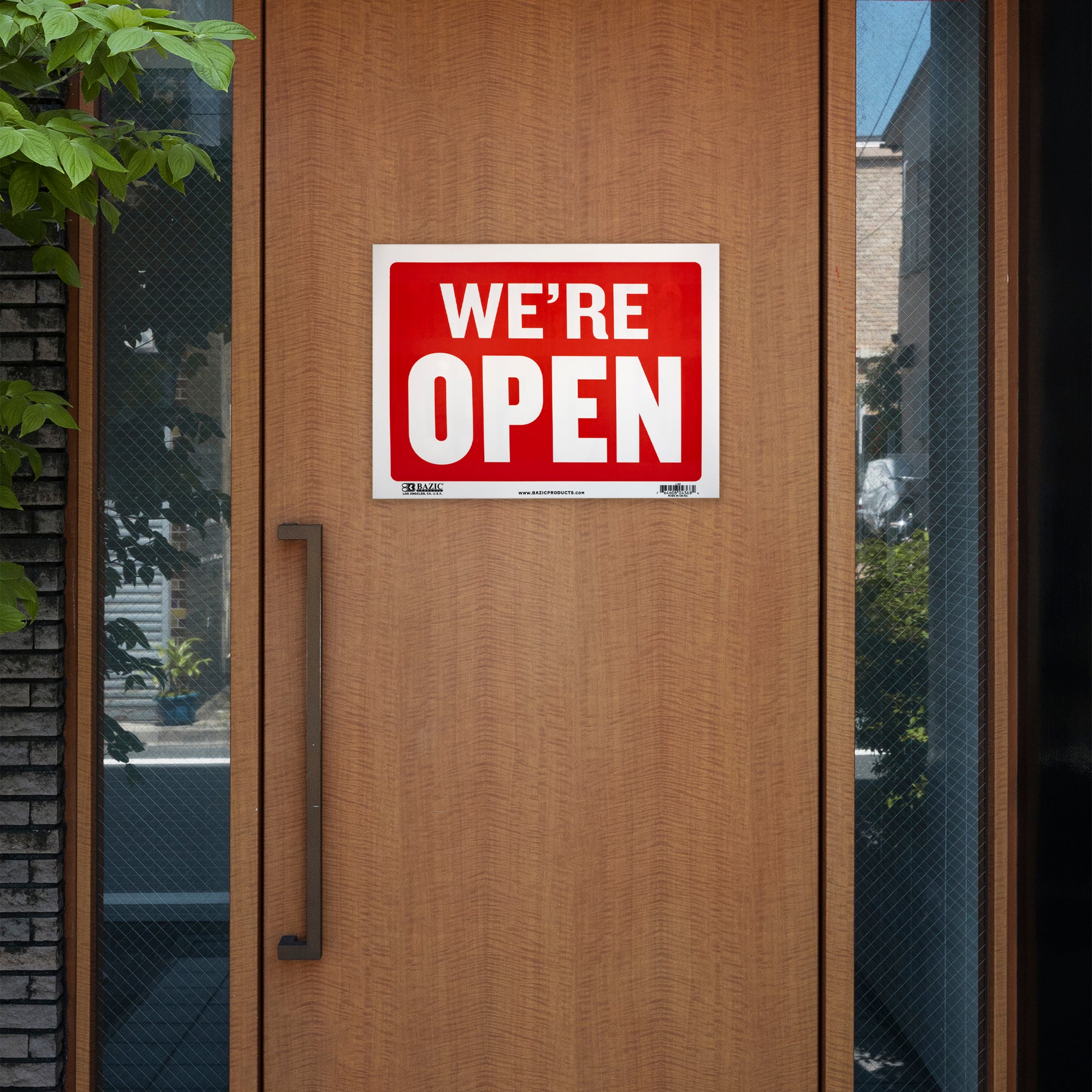 Open Sign with Closed Sign on Back, 12 x 16 in