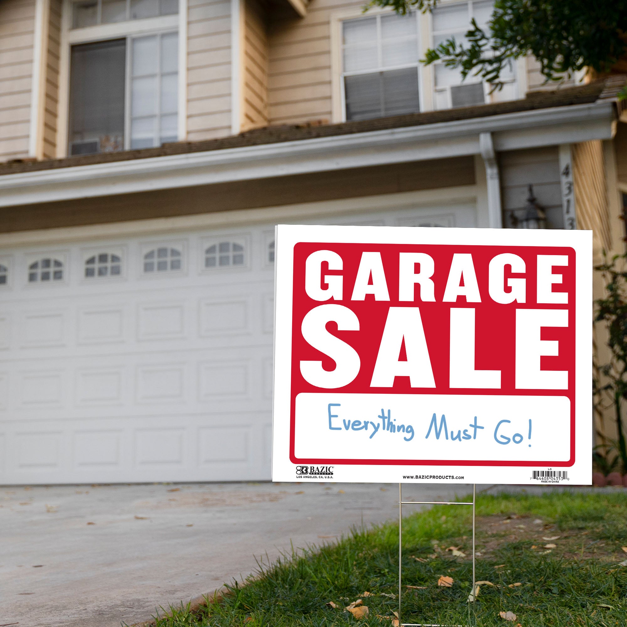 12" X 16" Garage Sale Sign