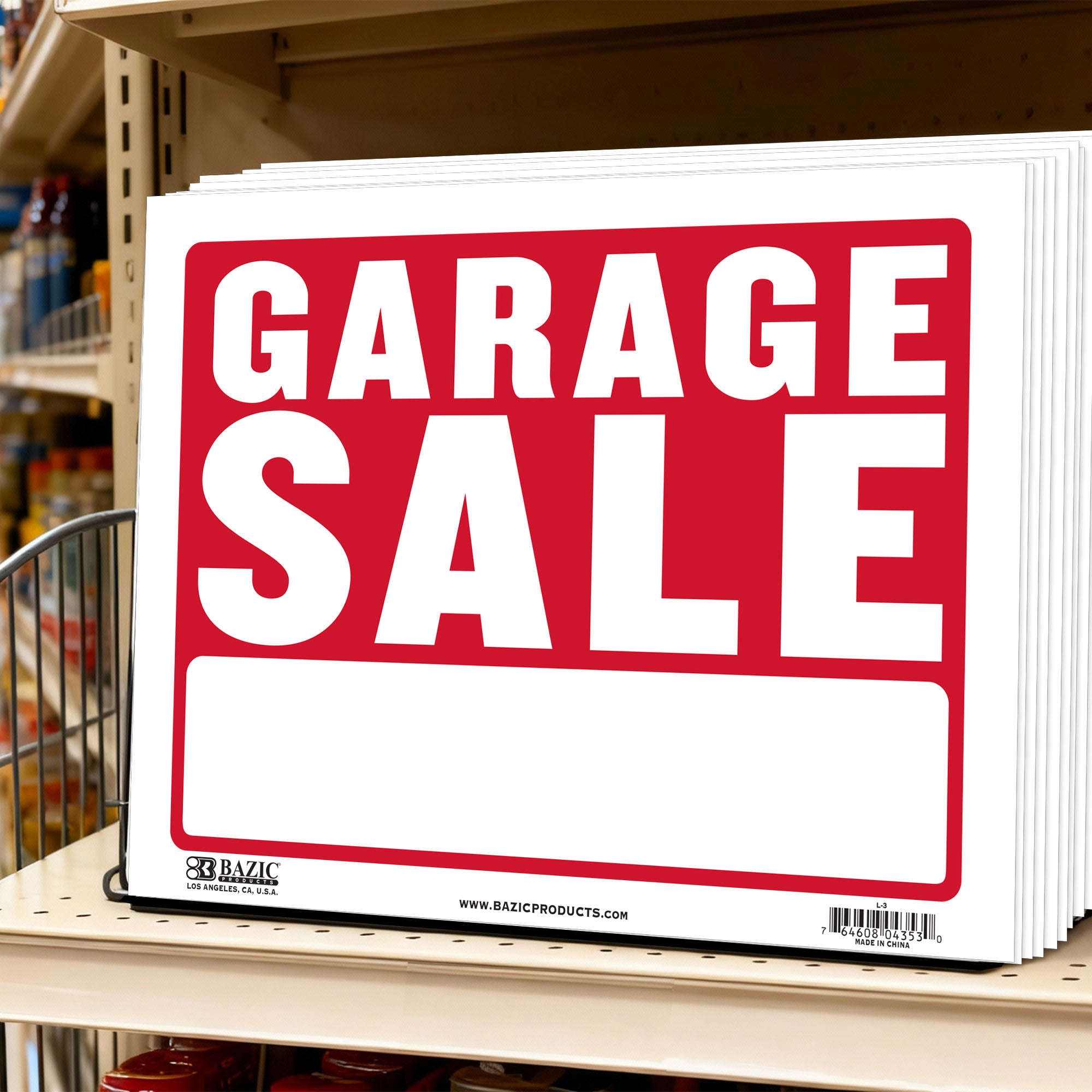 12" X 16" Garage Sale Sign