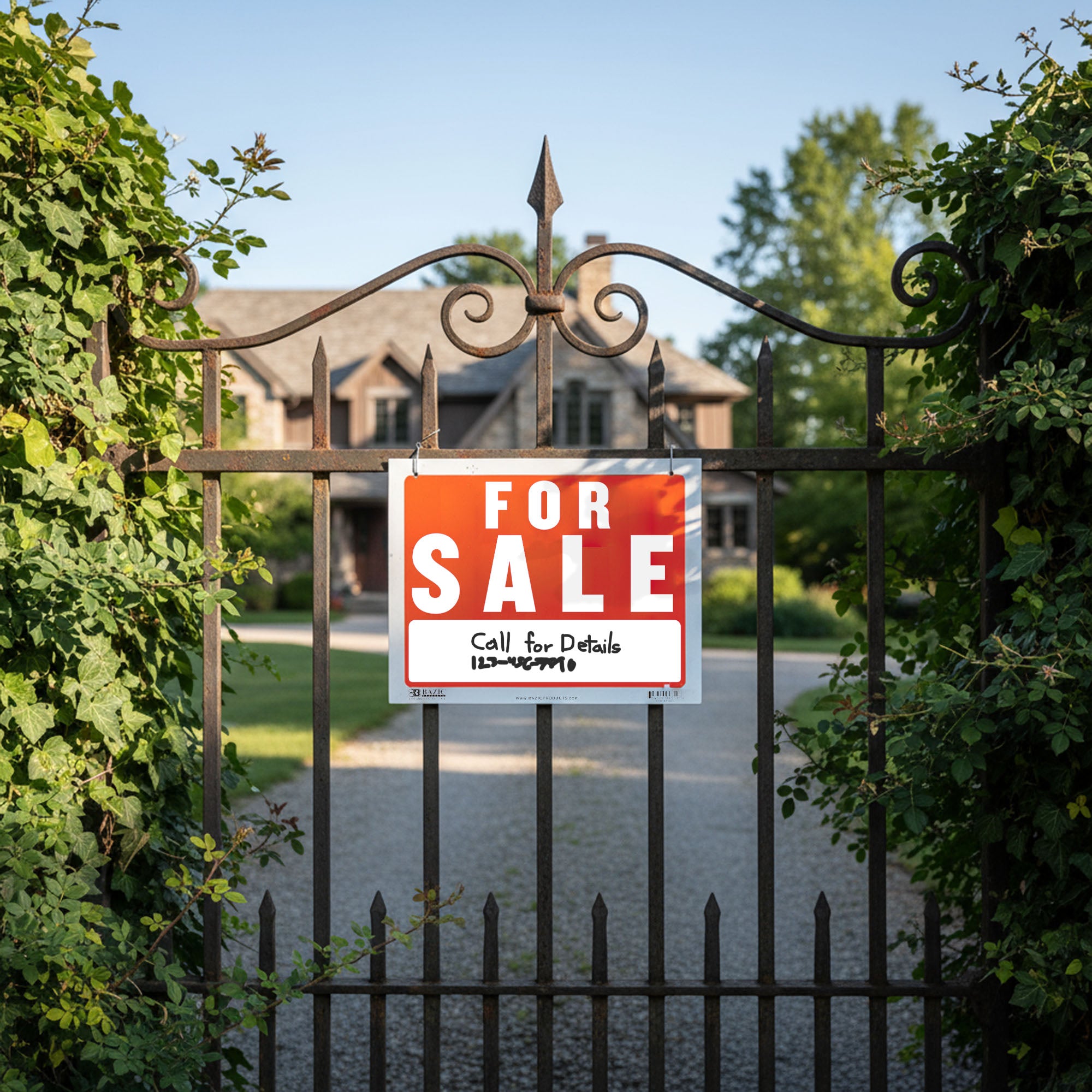 9" X 12" For Sale Sign