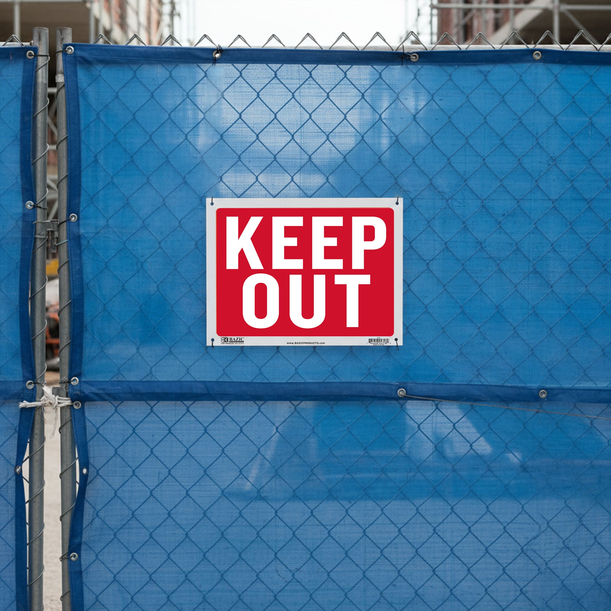 9" X 12" Keep Out Sign