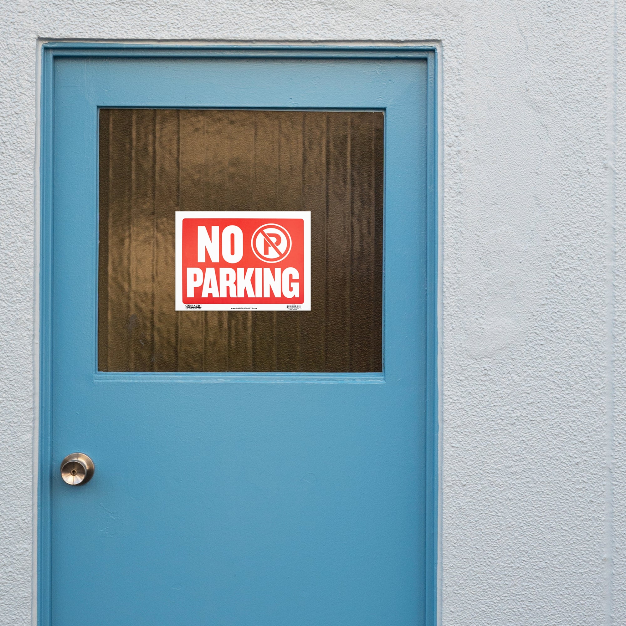 No Parking Sign, 9 x 12 in, Weather Resistant