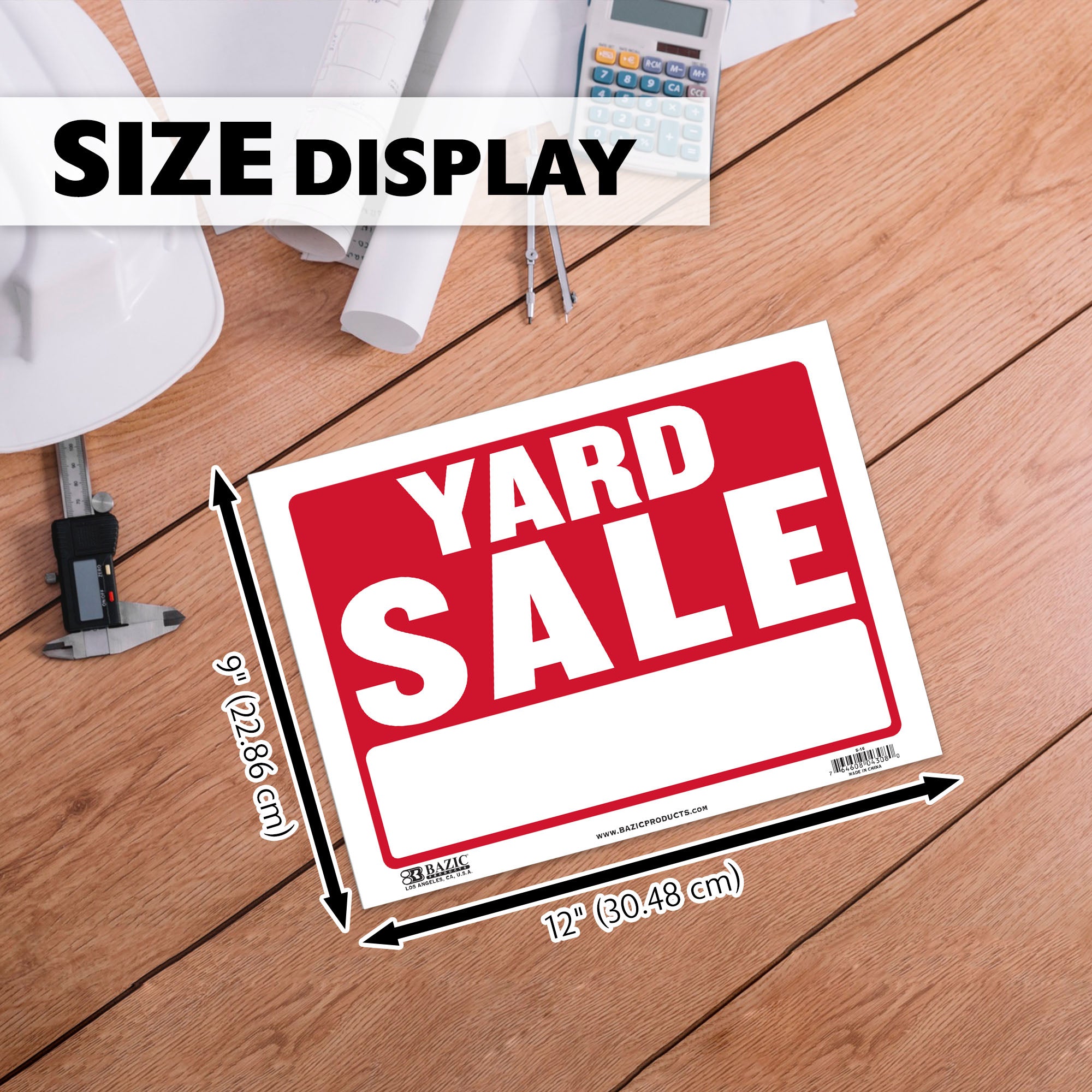 9" X 12" Yard Sale Sign