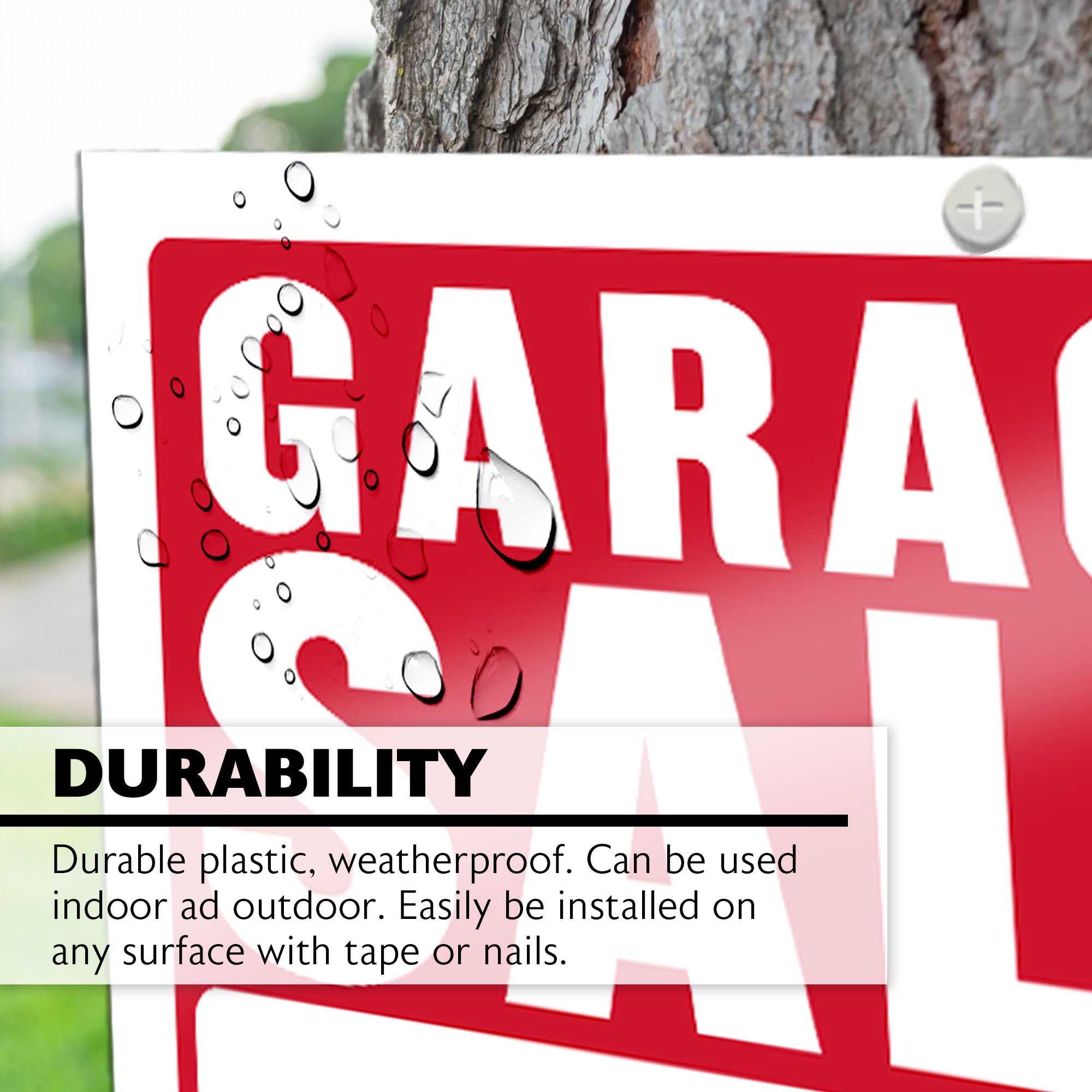 9" X 12" Garage Sale Sign