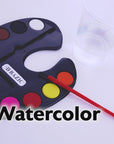 12 Ct. Watercolor w/ Brush