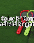 Asstd Color 3" Round 2X Handheld Magnifier