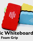 Magnetic Whiteboard Eraser w/ Foam Comfort Grip