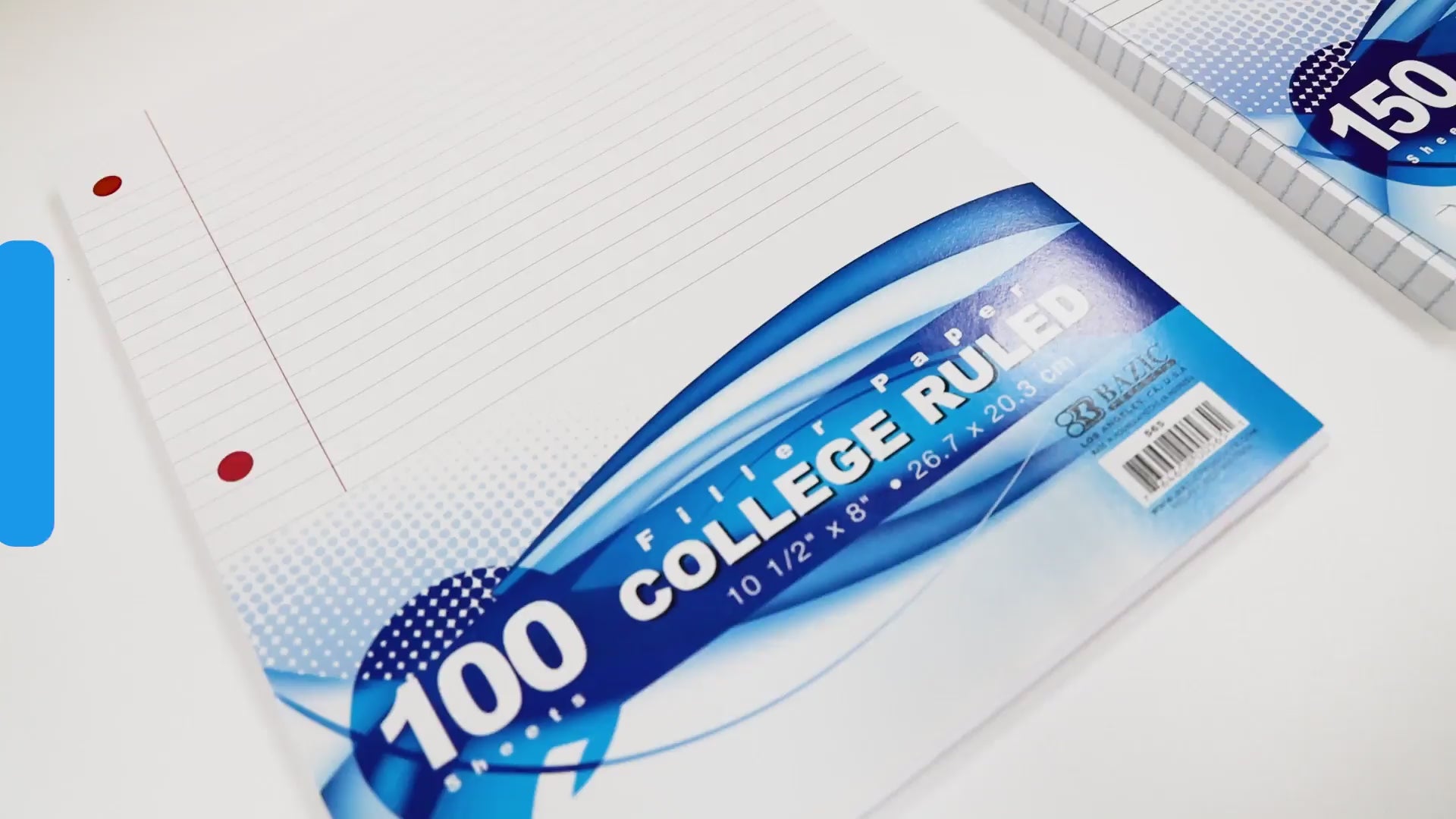 Load video: C/R 150 Ct. Filler Paper