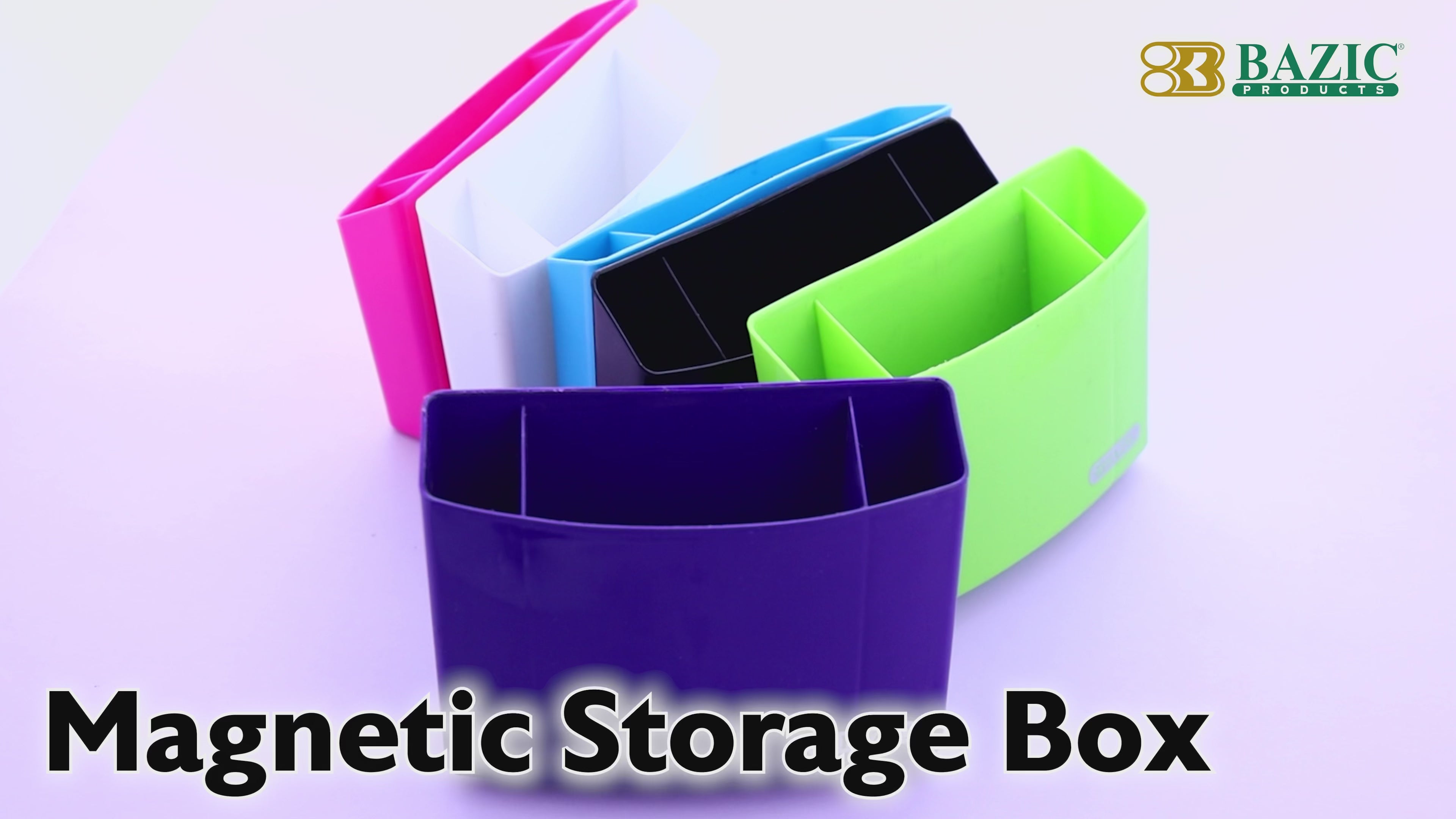 Load video: Magnetic Storage Box