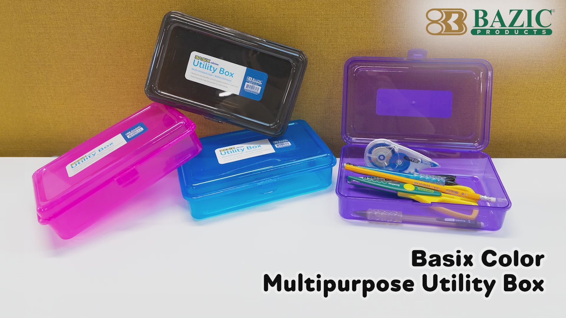 Load video: Assorted Multipurpose Utility Box
