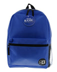 16" Blue Basic Backpack - Bazicstore