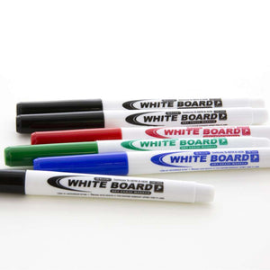 Fine Tip Assorted Color Dry-Erase Marker (4/Pack)