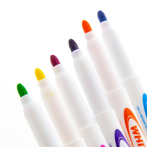 Fine Tip Bright Color Dry-Erase Marker (6/Pack)