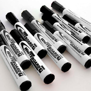 Chisel Tip Black Dry-Erase Markers (3/Pack)