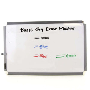 Chisel Tip Assorted Color Dry-Erase Markers (4/Pack)