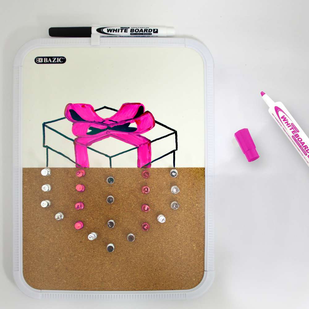 Bright Colors Chisel Tip Dry-Erase Markers (6/Pack)