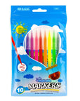 10 Colors Fine Line Washable Markers