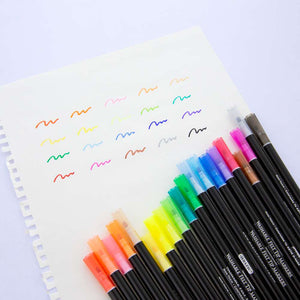 Felt Tip Washable Markers 20 Colors