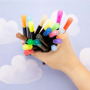Felt Tip Washable Markers 20 Colors