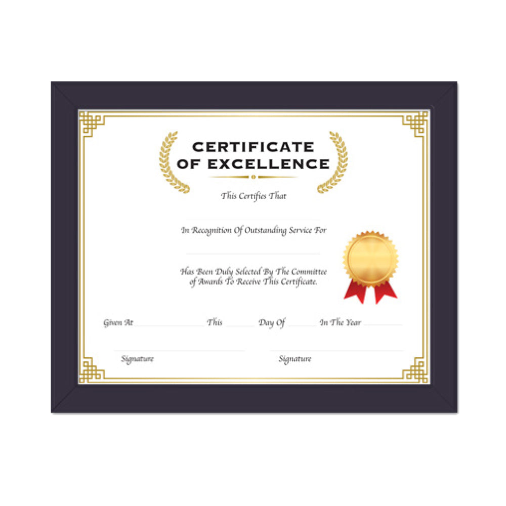 11" X 14" Multipurpose Certificate Frame w/ Glass Cover