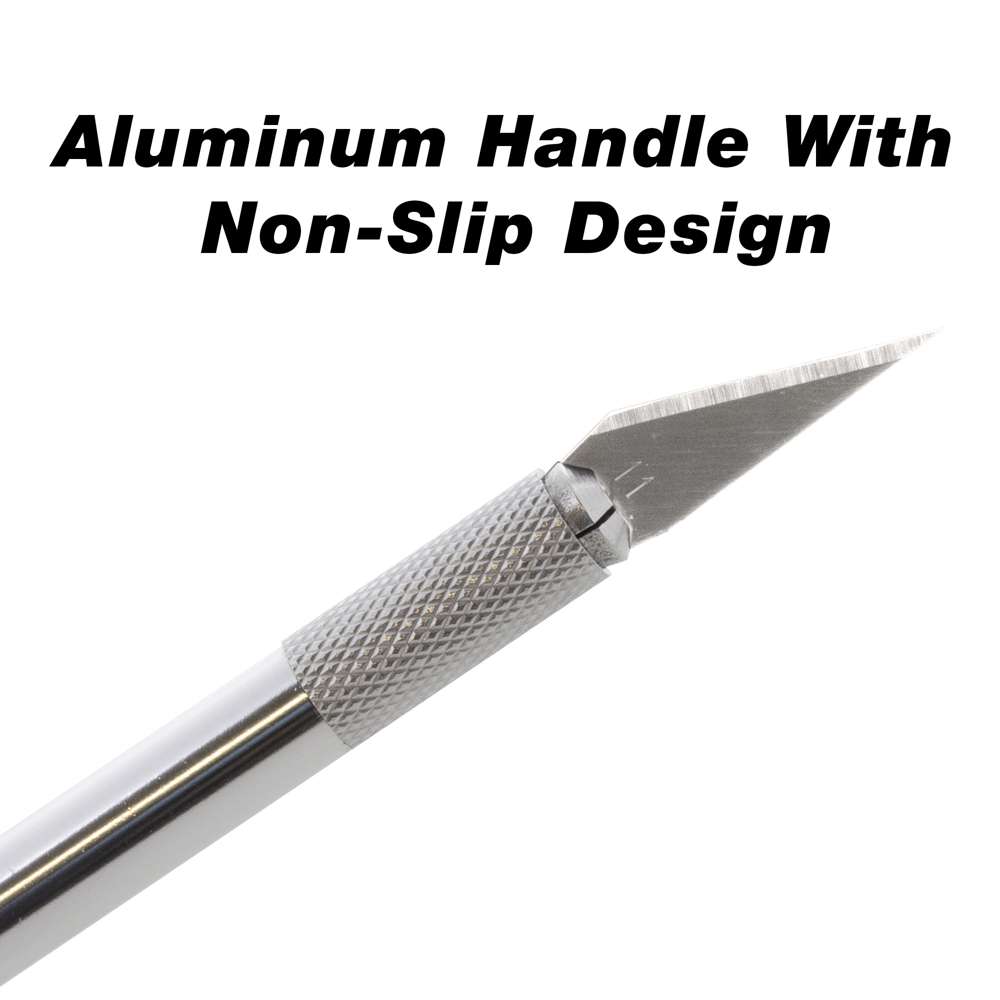 Premium 5.5 Metal Cutting Tools Scalpel Knife With 10 Blade