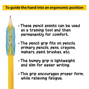 Pen Grip Shape Gel Pencil (8/Pack)