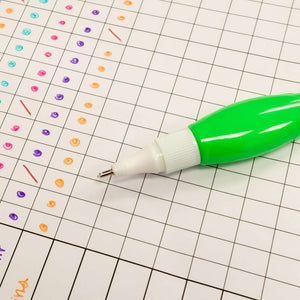 Correction Pen Metal Tip Mini, 0.1 FL OZ (3 mL)(3/Pack)