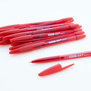 GX-8 (12/Pack) Red Oil-Gel Ink Pen