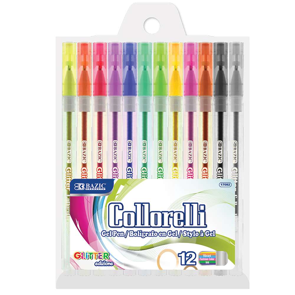 Collorelli Gel Pen 12 Glitter Color