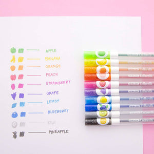 Collorelli Gel Pen 10 Scented Glitter Color